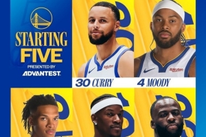 主场迎战开拓者！勇士首发：库里、穆迪、理查德、巴特勒、追梦