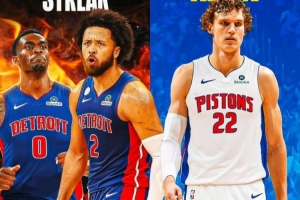 15胜2负！美媒：活塞外线空间严重不足 是时候冲马尔卡宁了