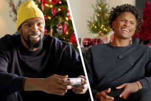 阿门：从未和杜兰特级别球星做队友 他职业态度很棒训练当比赛打