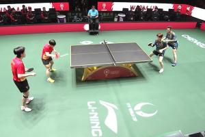 混团世界杯：首盘王楚钦/孙颖莎混双3-0取胜，收获开门红