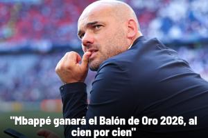 斯内德：姆巴佩100%会赢得2026金球奖，现评奖标准不同于梅罗时代