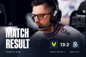 这Falcons之前怎么输的？进攻端予取予求 Vitality轻松击败B8