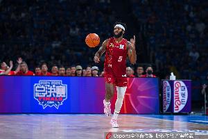 根本防不住！杰曼半场10中7高效轰下20分1板5助1帽