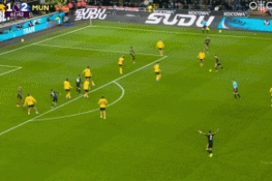 这下稳了吗？B费精妙挑传，芒特机敏前插破门