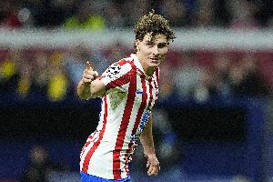 祖上不富！追平萨乌尔，小蜘蛛打进11球并列马竞欧冠射手榜次席