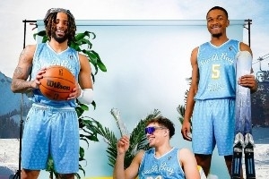 这球衣颜值高！南湾湖人推出雪季加州主题球衣！