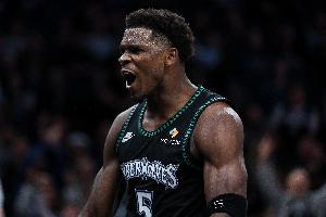 场均28.7分4.9板！森林狼客战勇士 爱德华兹因脚部伤势缺阵比赛