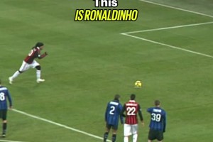 大罗创意总监！来看国米欧冠历史上最秀的一脚任意球