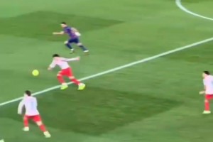 近距离感受大师级表现！现场直拍佩德里对阵马竞的精彩操作！