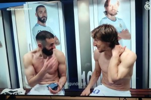 忆往昔…莫德里奇：我看到你打进第二球！本泽马：你总是能看到我